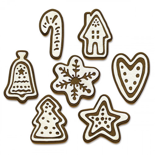 Thinlits Die set Biscuits de Noël - 14 pcs