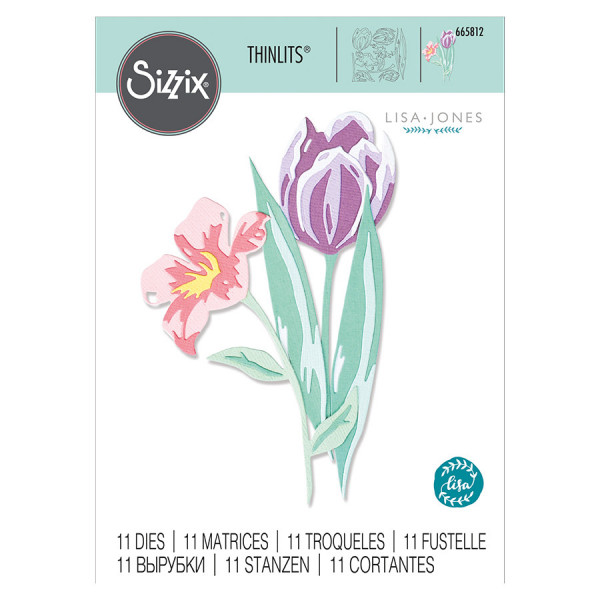 Scrapbooking Dies découpe Sizzix fleurs 3D