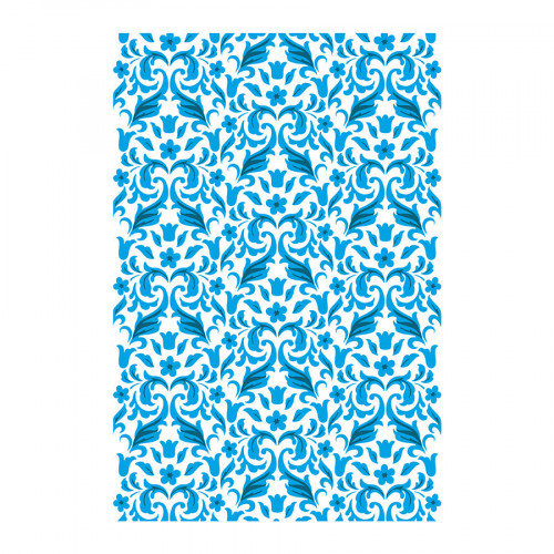 Classeur de gaufrage A6 multi-niveaux Arabesques florales par Kath Breen