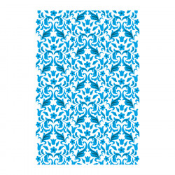 Classeur de gaufrage A6 multi-niveaux Arabesques florales par Kath Breen