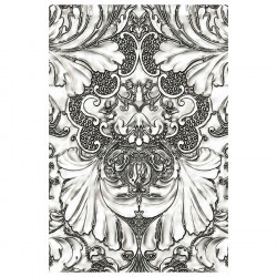 Classeur de gaufrage 3D A6 Damassé par Tim Holtz