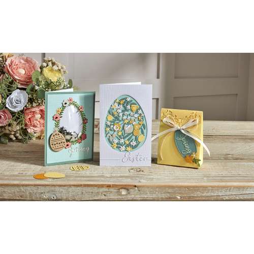 Thinlits Die set Cadres Flourish par Lisa Jones 8 pcs