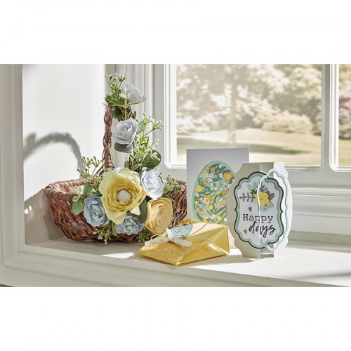 Thinlits Die set Cadres Flourish par Lisa Jones 8 pcs