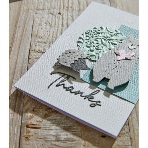 Thinlits Die Plaid par Tim Holtz