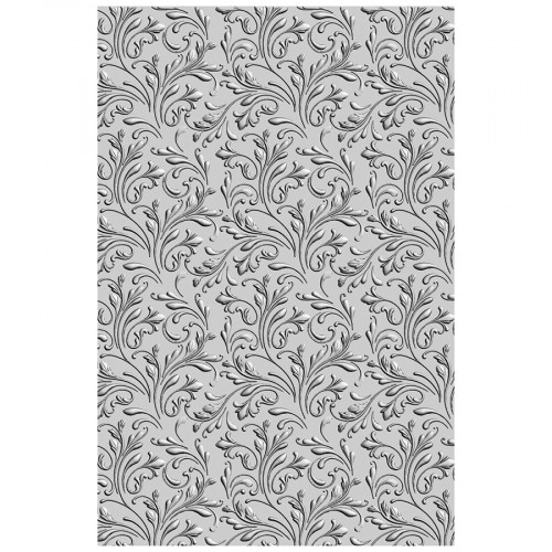Classeur de gaufrage 3D Volutes florales