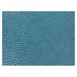 Papier imitation cuir Reptile 50 x 65 cm 130 g/m² Bleu Canard