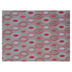 Papier indien 50 x 70 cm 120 g/m² Sight Rose Blanc Or