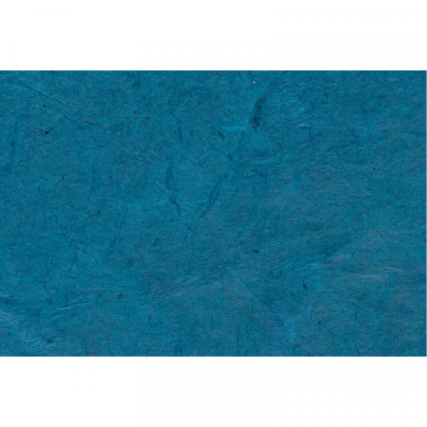 Papier Lokta 80 g/m² 51 x 76 cm Bleu outremer