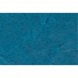 Papier Lokta 80 g/m² 51 x 76 cm Bleu outremer