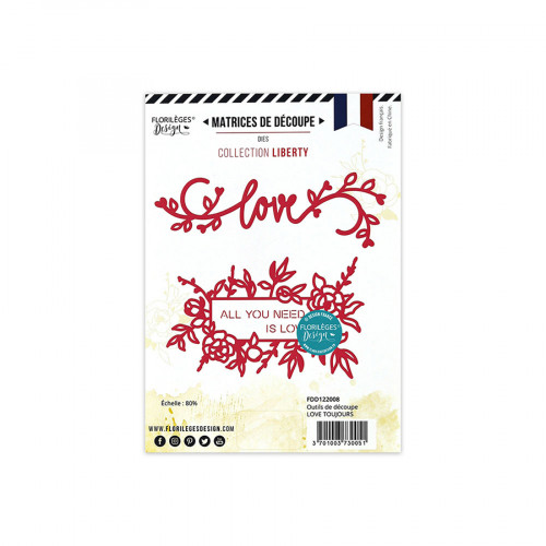 Matrices de découpe Love toujours 2 pcs