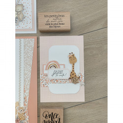 Découpes en papier Die cuts À petits pas Girl