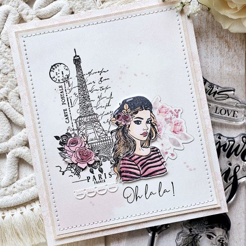 La vie en rose Die cuts