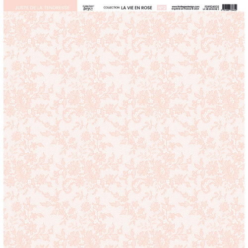 La vie en rose Papier imprimé #2