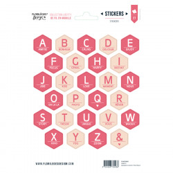 Stickers Alphabet Chair et Pastèque