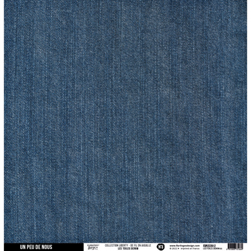 Papier imprimé Les Toiles Denim Kit de collection 30.5 x 30.5 cm