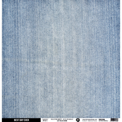 Papier imprimé Les Toiles Denim Kit de collection 30.5 x 30.5 cm