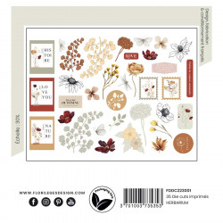 Découpes en papier Die cuts Herbarium