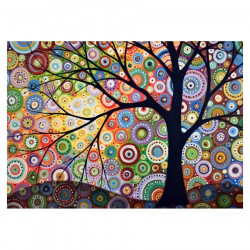 Broderie Diamant 40 x 50 cm Arbre de Vie