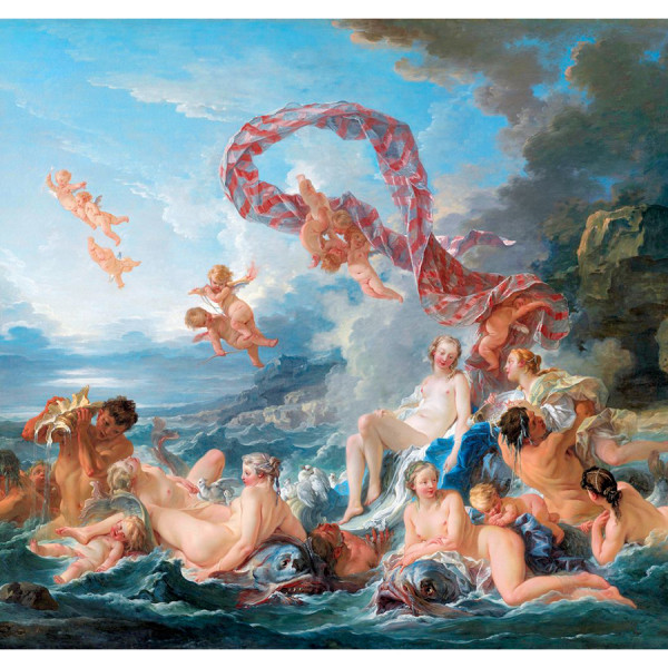 Broderie Diamant 40 x 50 cm Le Triomphe de Vénus - François Boucher