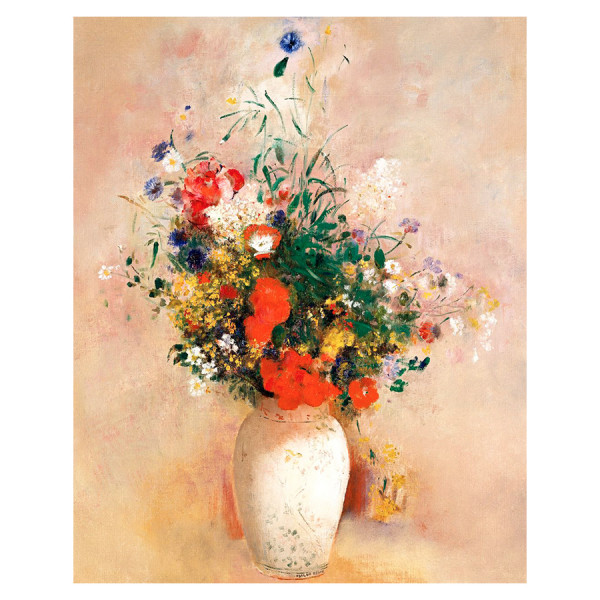 Broderie Diamant 40 x 50 cm Vase de Fleurs - Odilon Redon