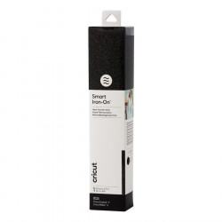 Thermocollant Smart Iron-On pailleté 33 x 273 cm Noir