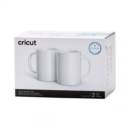 Mug en céramique à personnaliser 425 ml 2 pcs