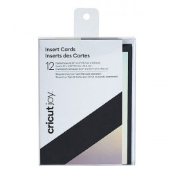 Kit carterie Holographique noir et argent à personnaliser