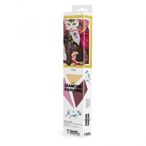 Diamond Painting Kit Chat 47 x 57 cm
