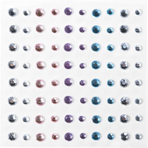 Strass auto-adhésifs pour la peau
