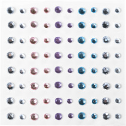 Strass auto-adhésifs pour la peau