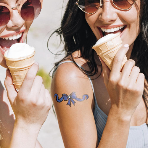 Stylo de tatouage Bleu