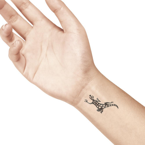 Moyenne pierre à tatouage Lézard
