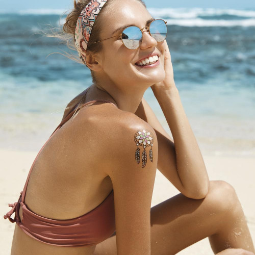 Moyenne pierre à tatouage Attrape-rêves