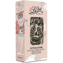 Moyenne pierre à tatouage Crâne