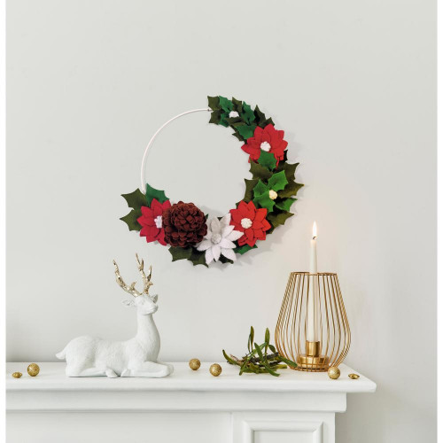 Kit DIY Ma couronne de Noël - Graine Créative
