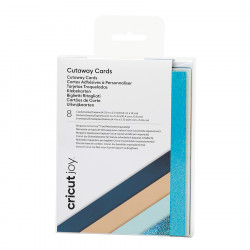 Feuilles De Transfert Argent Cricut - 24 Feuilles 10,1x15,2cm - Pour Machines Cricut Explore Et Maker