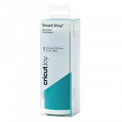 Thermocollant Smart Vinyl Permanent 13.9 x 121.9 cm Aqua