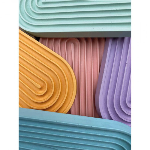 Kit Jesmonite® Plateau arc-en-ciel