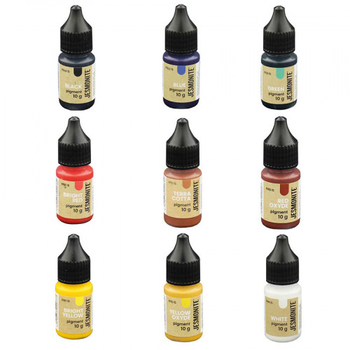 Pigments liquides Jesmonite® 10 g Set de 13 pcs