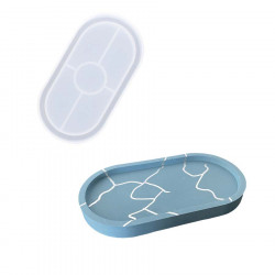 Moule en silicone Coupelle ovale 18 x 9,5 cm