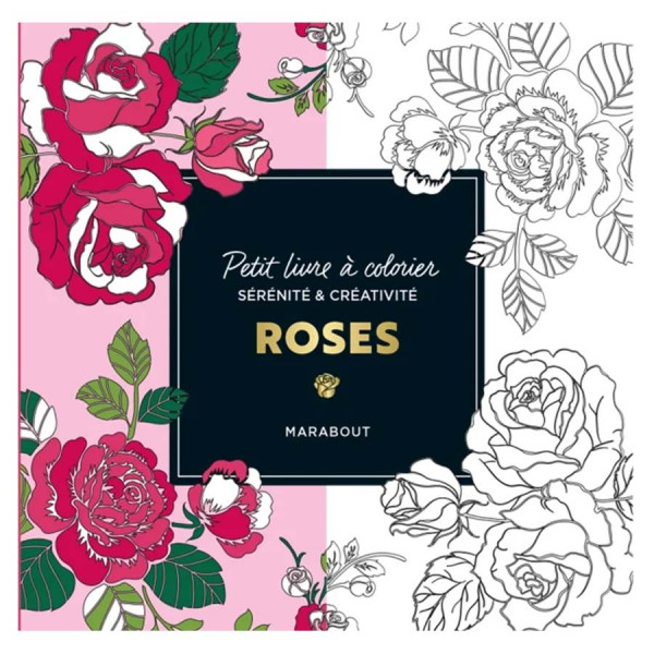 Petit livre à colorier Roses