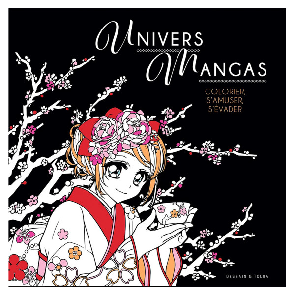Livre Black Coloriage Univers Mangas
