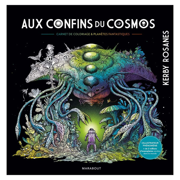 Carnet de coloriage Aux confins du Cosmos