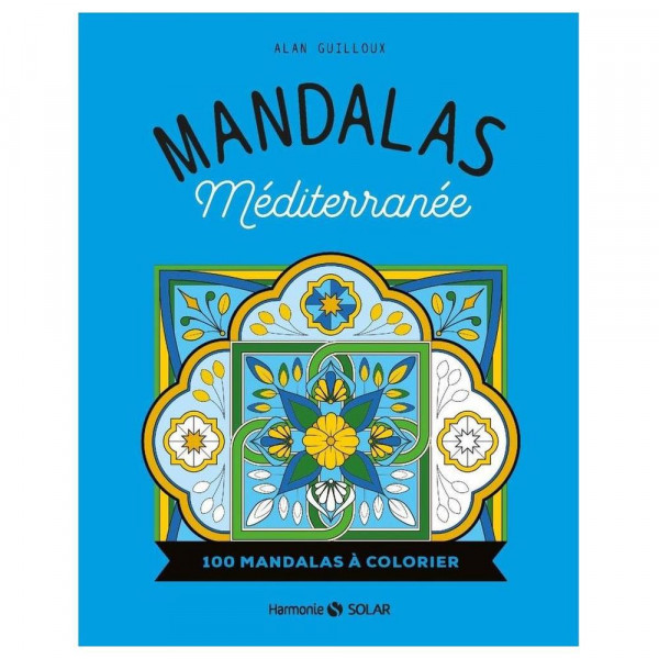 Livre de coloriage Mandalas Méditerranée