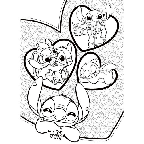 Album de coloriage 200% Stitch