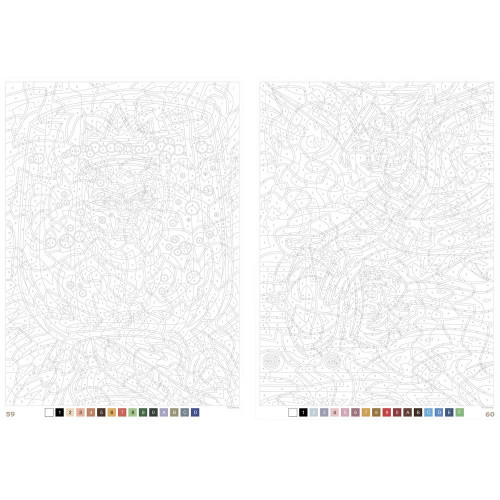 Coloriages mystères Disney Grands classiques Spécial débutants