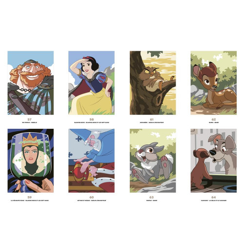 Coloriages mystères Disney Grands classiques Spécial débutants