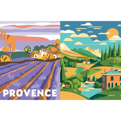Week-end à la campagne 40 coloriages mystères