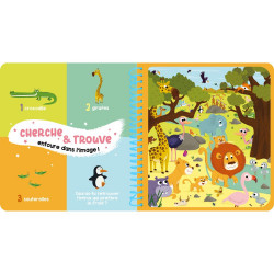 Mes jeux effaçables Les animaux du monde