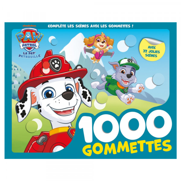 1000 gommettes La Pat' Patrouille